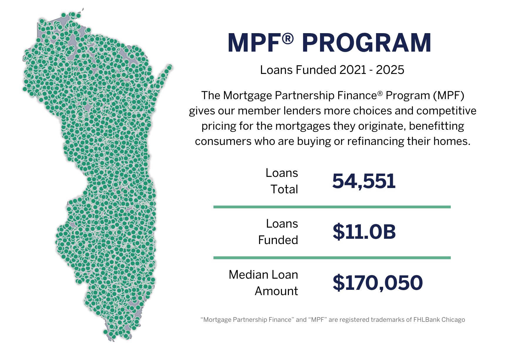 Map of MPF Loans