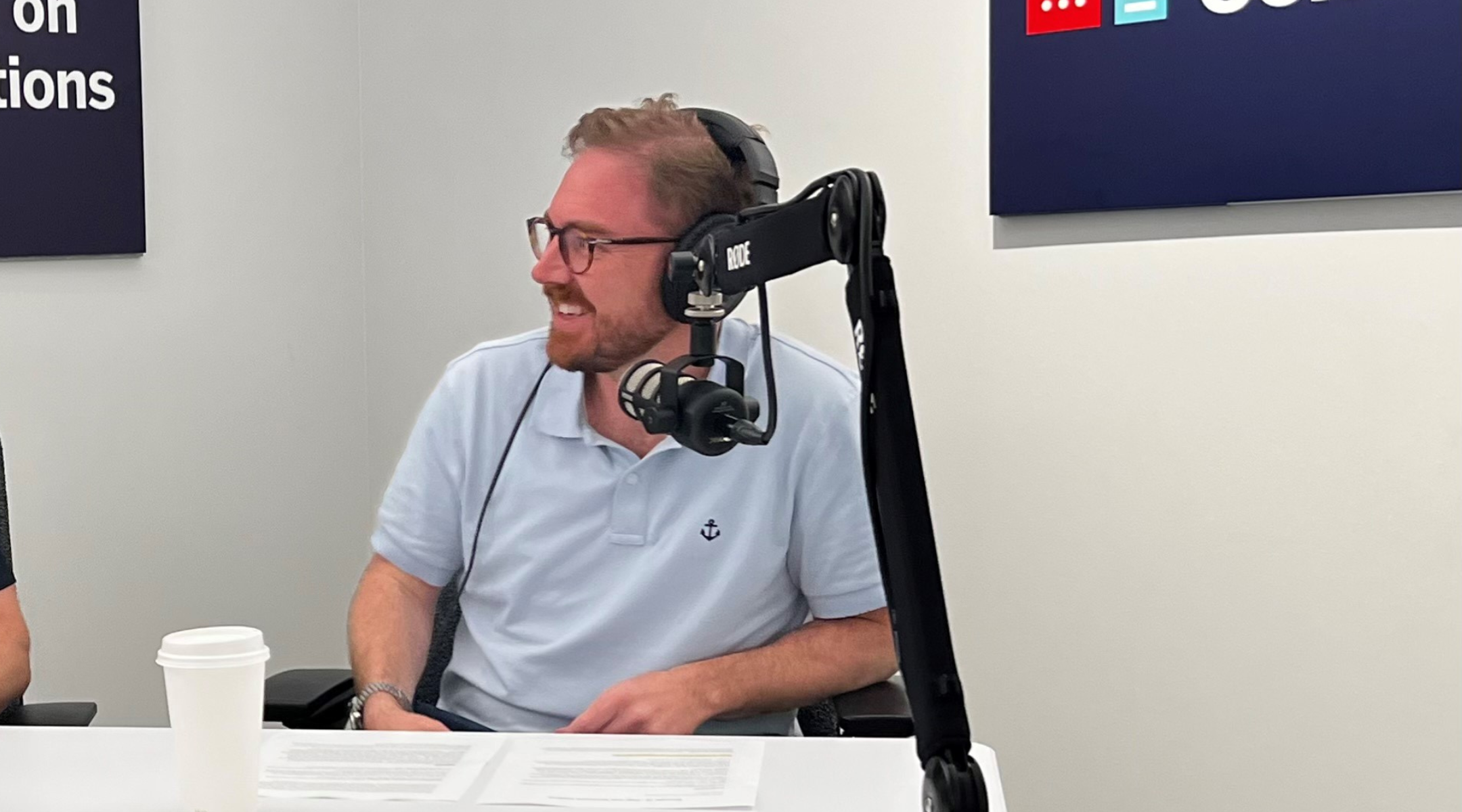 FHLBank Chicago's in-house Economist James Hotchkiss in the studio