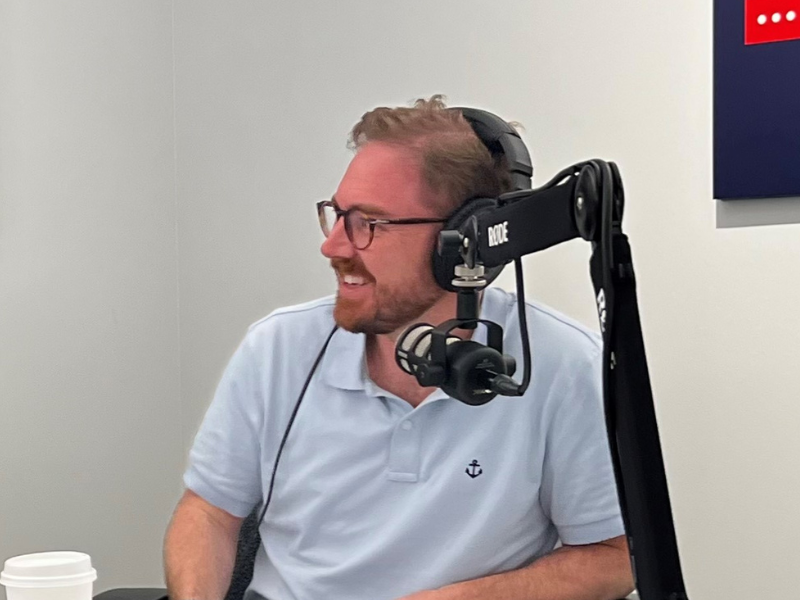 FHLBank Chicago's in-house Economist James Hotchkiss in studio small